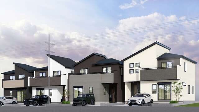 ※完成予想図はいずれも外構、植栽、外観など実際のものとは多少異なることがあります。