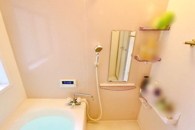 清潔感と優しい雰囲気のあるバスルームです。毎日ゆったりとくつろげます。