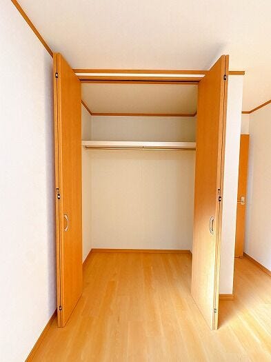 6.5帖の洋室のクローゼットです!