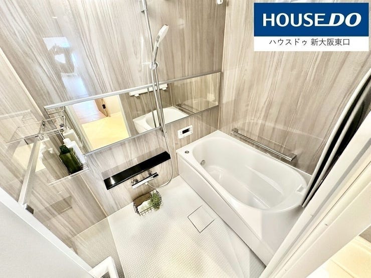 シンプルなバスルーム♪