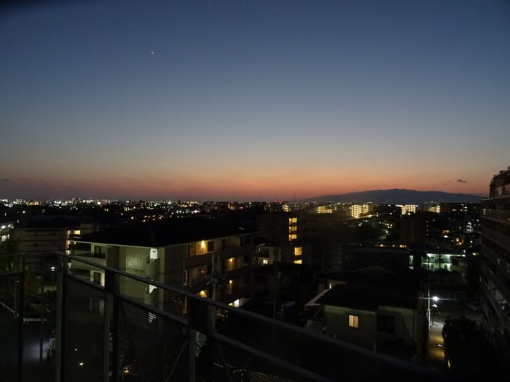 心落ち着く夜景。