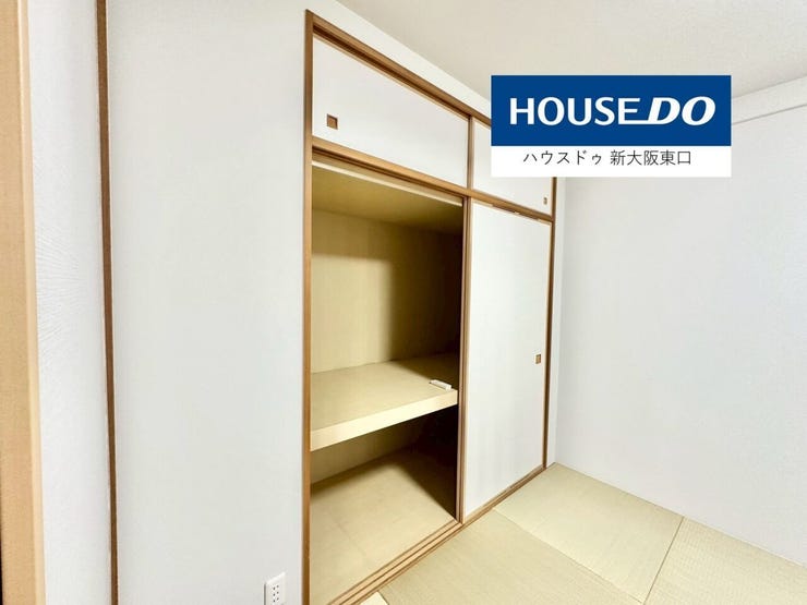 6帖の和室の押入れです。