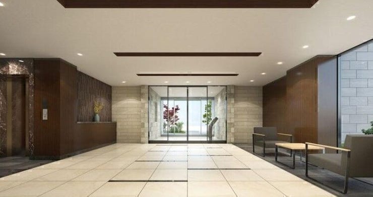 【エントランスホール完成予想図】