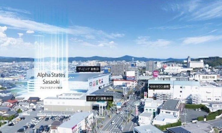 現地周辺航空写真