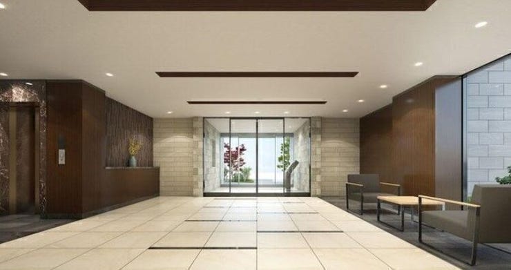 【エントランスホール完成予想図】