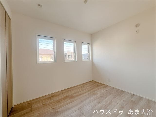 2階居室は全部で4部屋あります。家族それぞれのプライベートタイムも充実しそう。