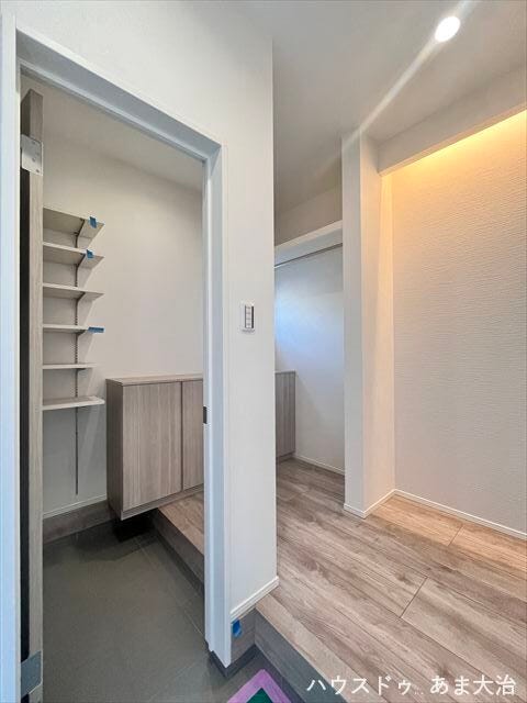 来客にも自慢できる玄関ホールです。