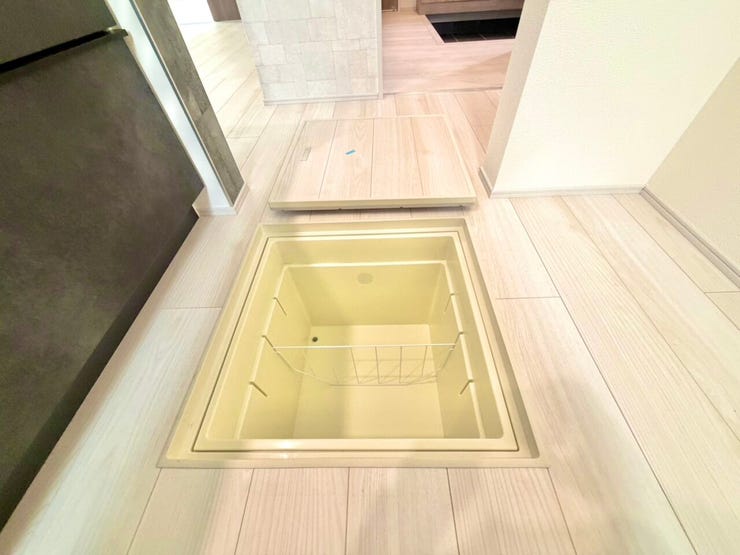 キッチンの床下収納です。