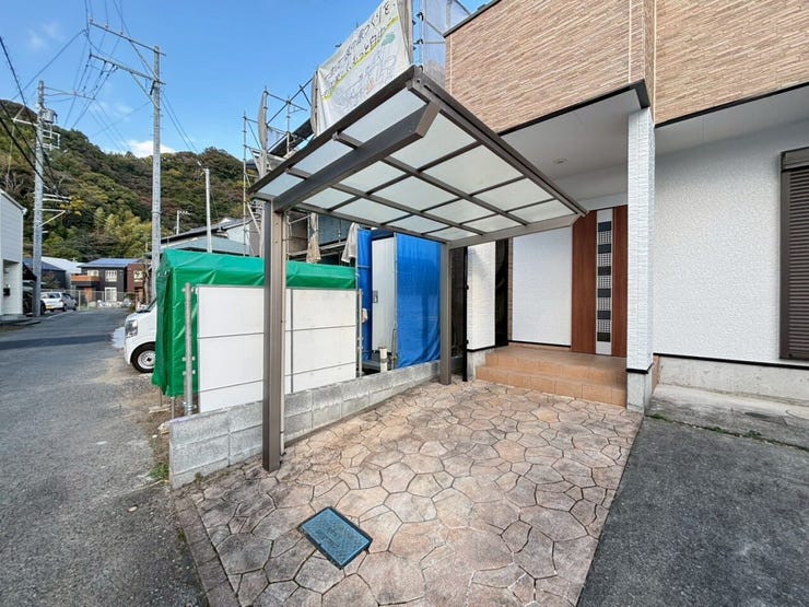 駐輪場として雨、日差しから自転車を
守ることができます♪