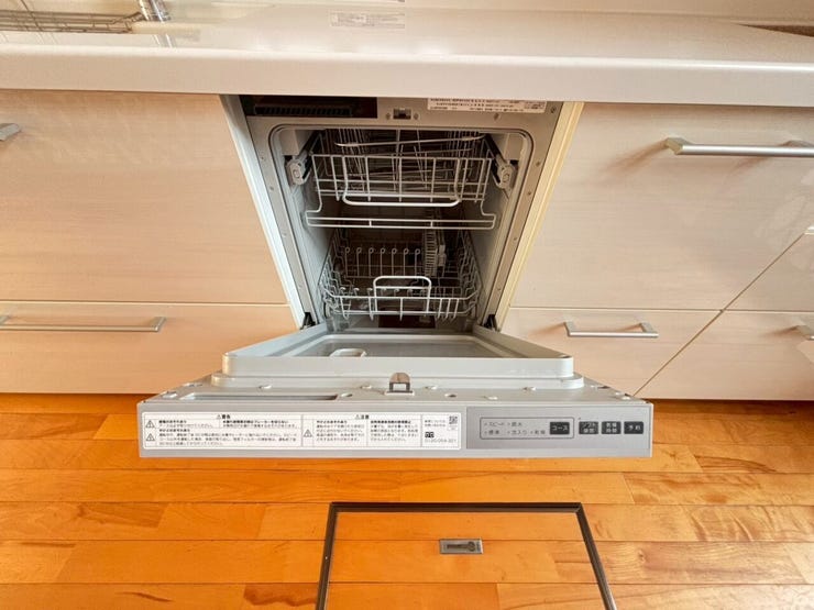 食器洗い乾燥機付きです!
家事を時短できて、家族の時間を持てますね♪