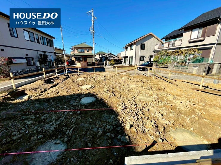 【外観】
【見学予約受付中】現地をご覧いただき、周辺環境なども一緒にご確認いただけます!