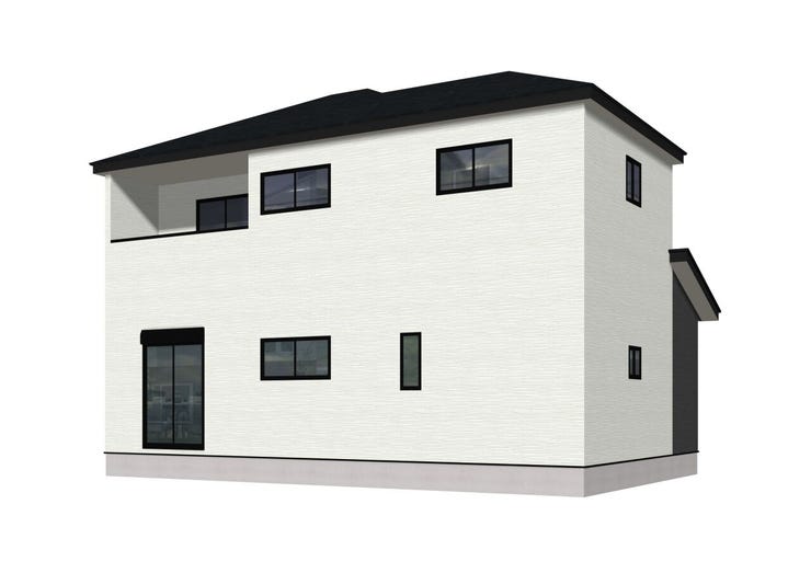 駐車場並列4台♪小倉南区中吉田新築戸建て◎都市ガス◎全室収納◎広々WIC◎バルコニー