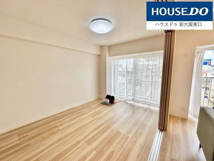 広々縦長リビング