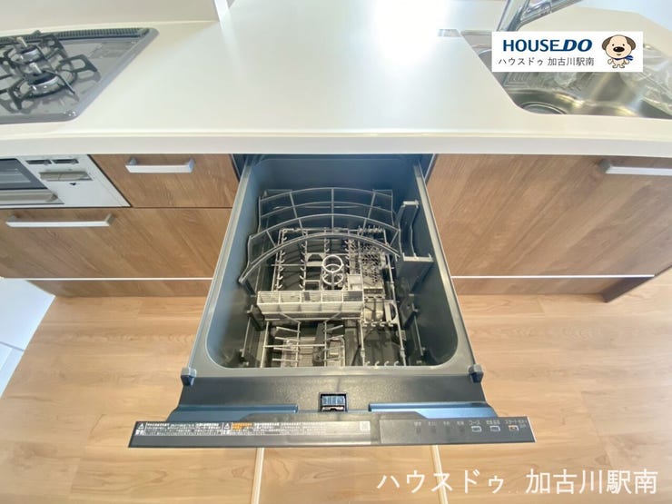 食器洗浄乾燥機付きです♪“洗う”時間を“笑う”時間に♪