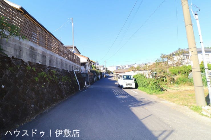 東坂元４丁目 新築戸建 東坂元４丁目／２区画 【前面道路】
西側前面道路、北方面
交通量少な目です！