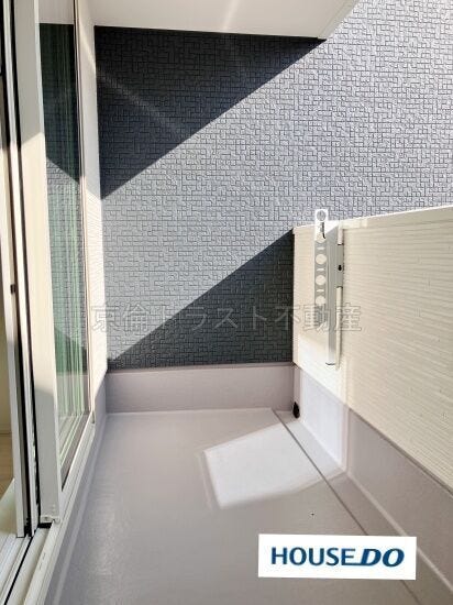 急な雨にも安心のワイドなインナーバルコニー!