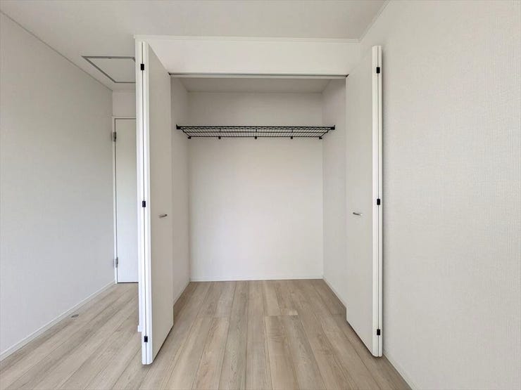 全居室収納あり!
荷物が多くても困りません。
