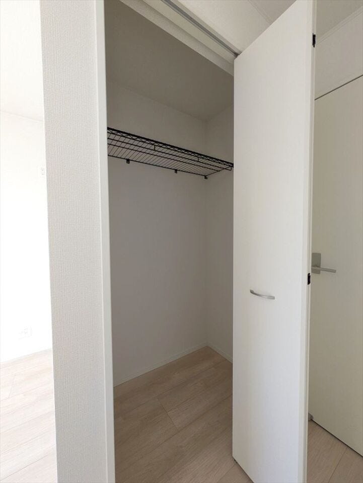 全居室収納スペースあり!ライフスタイルが変化するごとに荷物が増えても安心です