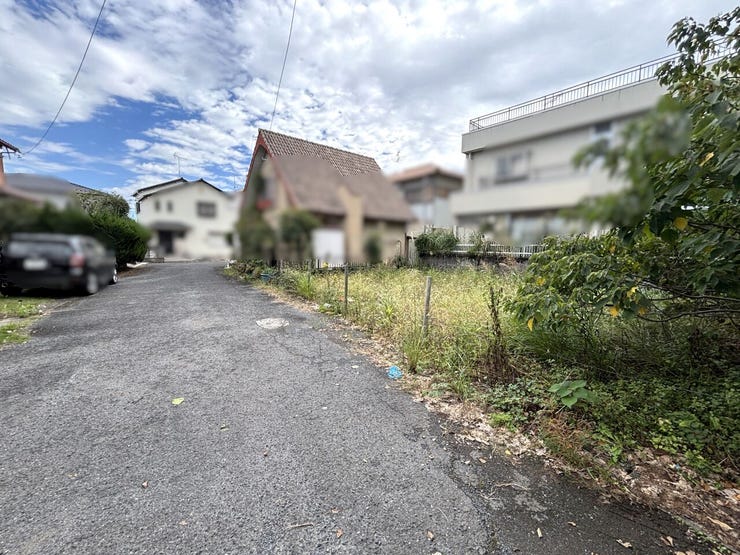 西より 北面道路