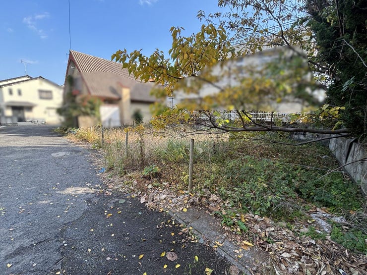 西より 北面道路