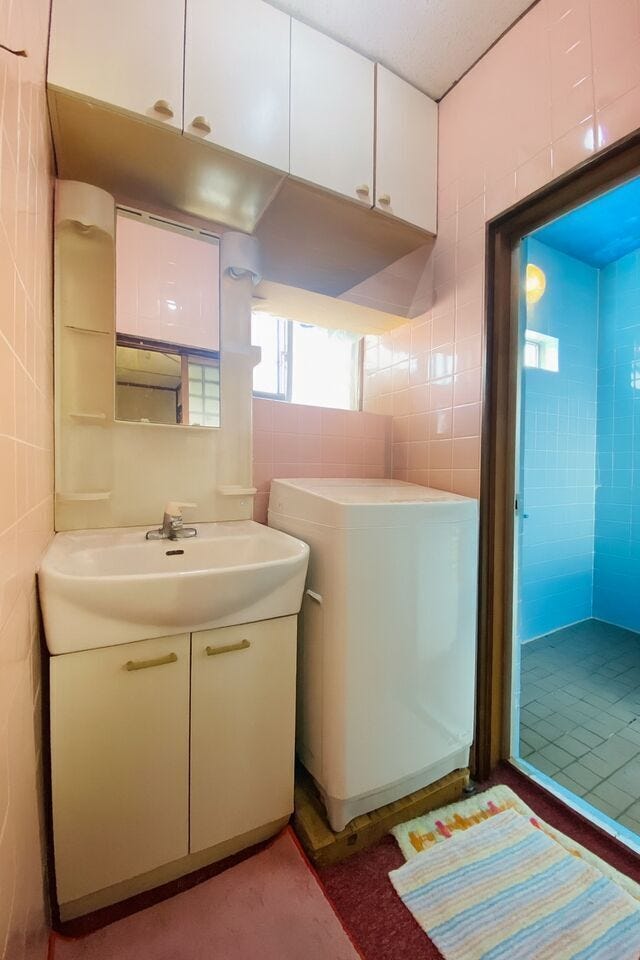 動線の取りやすい脱衣洗面スペース♪
※家具消しの修正をしております。