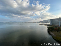 琵琶湖眺望良好!バルコニーから「びわ湖花火大会」鑑賞可能です♪