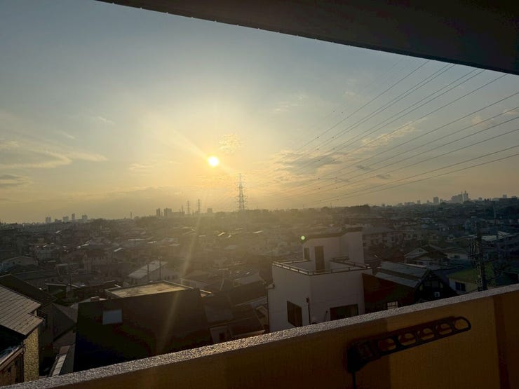 【View photo】
5階部分南西バルコニーからの景色です。