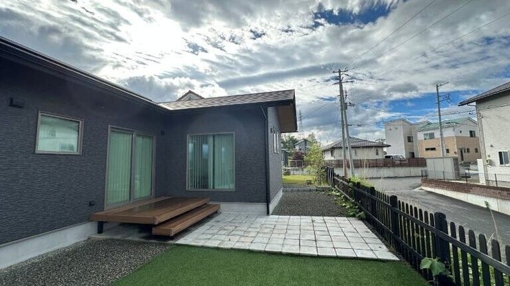 屋外でのレクリエーションに利用できるテラススペース。