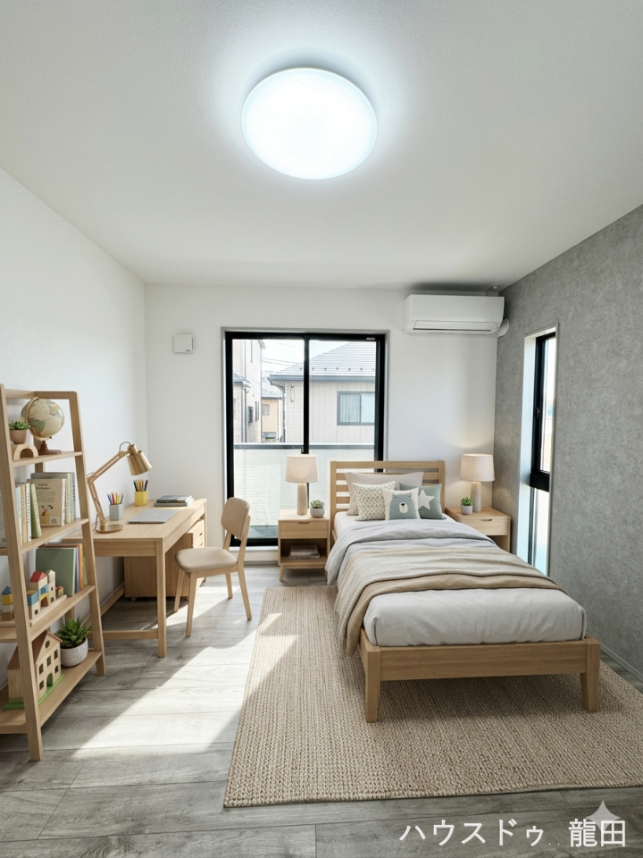 ■□■洋室■□■
子ども部屋にもちょうどいい広さのお部屋ですね。
※家具を入れたイメージ写真です
