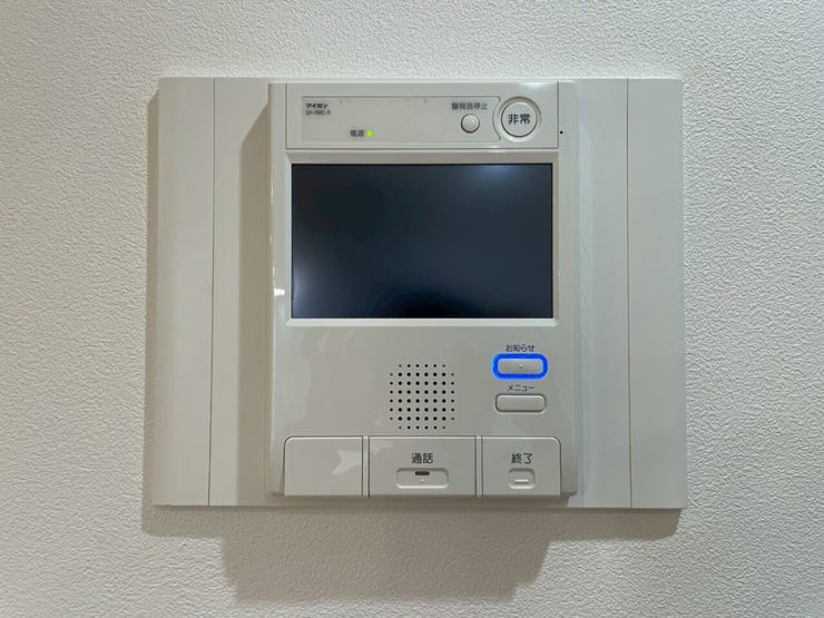 来客時に便利なTVモニター付きインターホン!お子様のお留守番にも安心です♪
