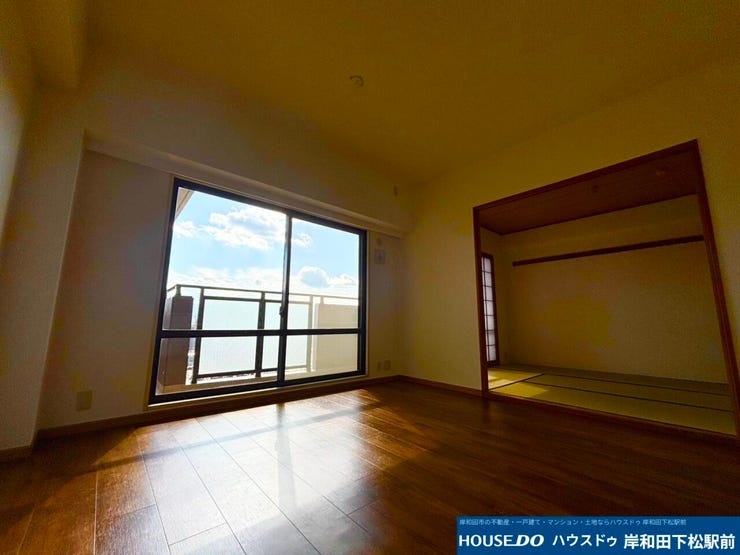 LDKに和室が隣接しているので、広々と過ごせそうです。