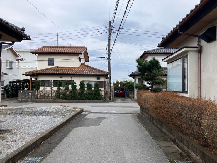 前面道路:東側道路4.0m