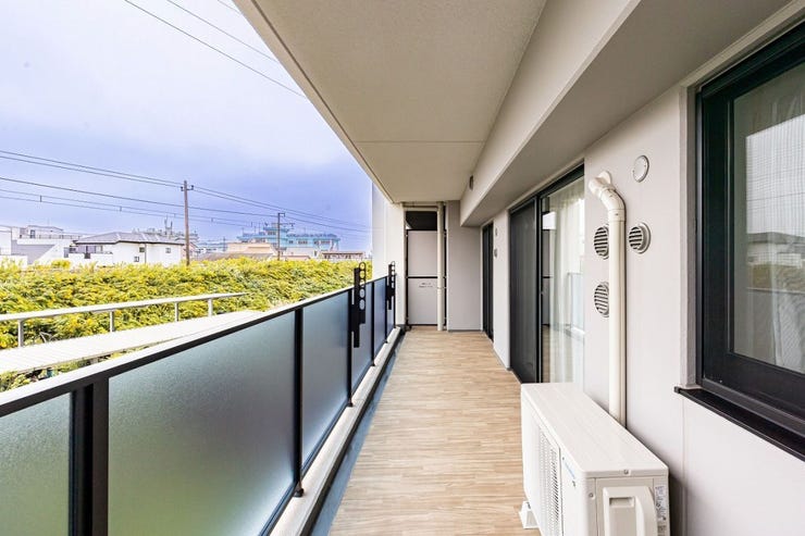 サンクレイドル小岩IIIのバルコニーです
