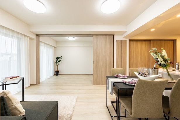 サンクレイドル小岩IIIのリビングです