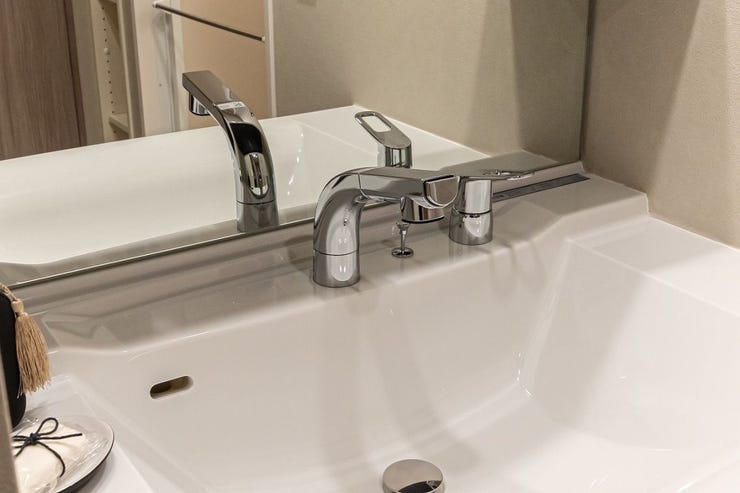 サンクレイドル小岩IIIの洗面台です