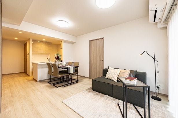 サンクレイドル小岩IIIのリビングです