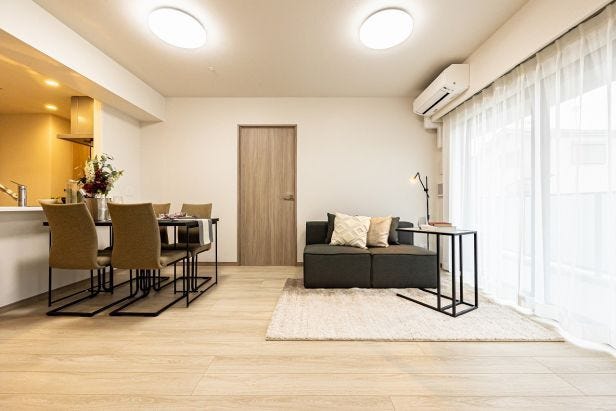 サンクレイドル小岩IIIのリビングです