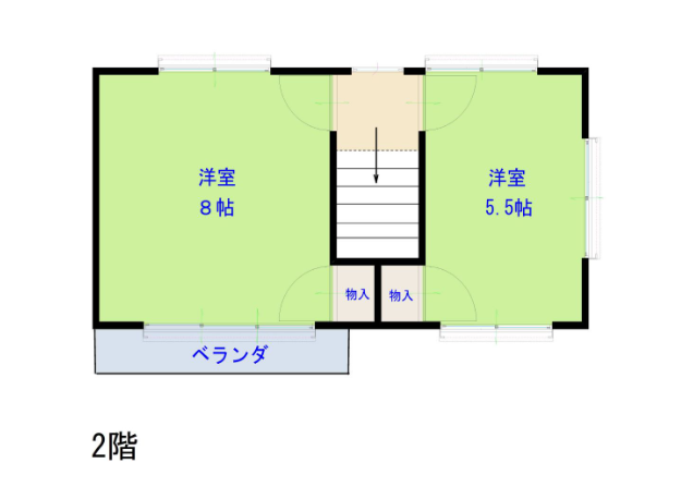 〈東道路〉
家にいながら朝日を拝むことができます。