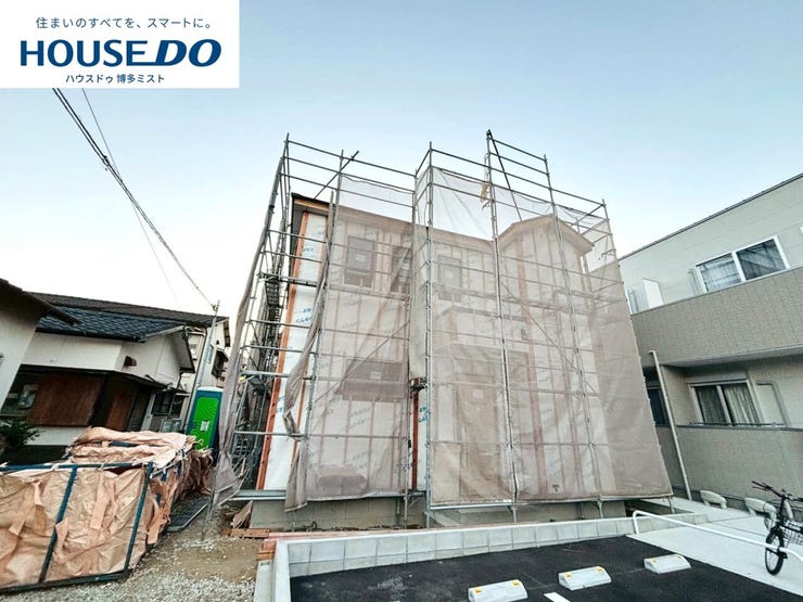 【大野城市山田 新築戸建て】御笠の森小学校まで歩10分(1月22日撮影)