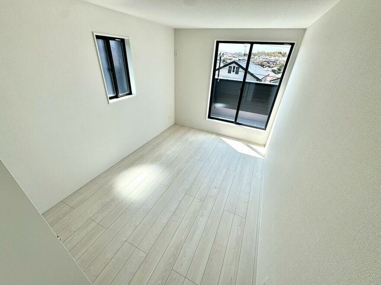 【Bedroom】主寝室や子ども部屋、在宅ワークにも使える洋室。暮らしに合わせて自由にレイアウトできます。