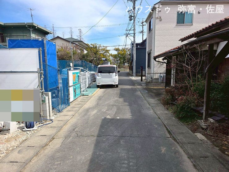 南側公道幅員約4.0~4.1m☆