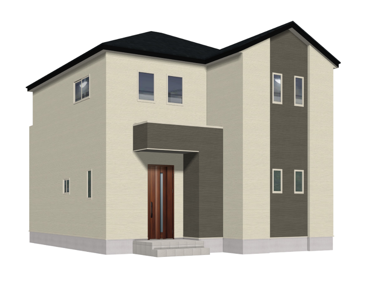 【外観】
■□■外観パース■□■
8号棟