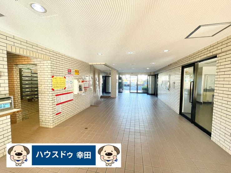 いつも清潔に保たれたロビー部分