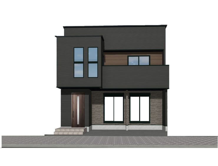 【外観パース】