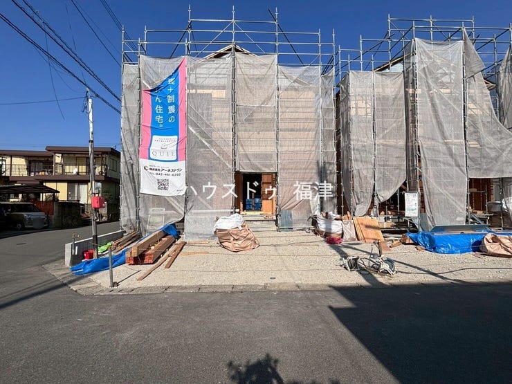 【外観】
2025年11月下旬 撮影♪
《糟屋郡新宮町緑ケ浜2丁目 新築戸建》 1号棟♪