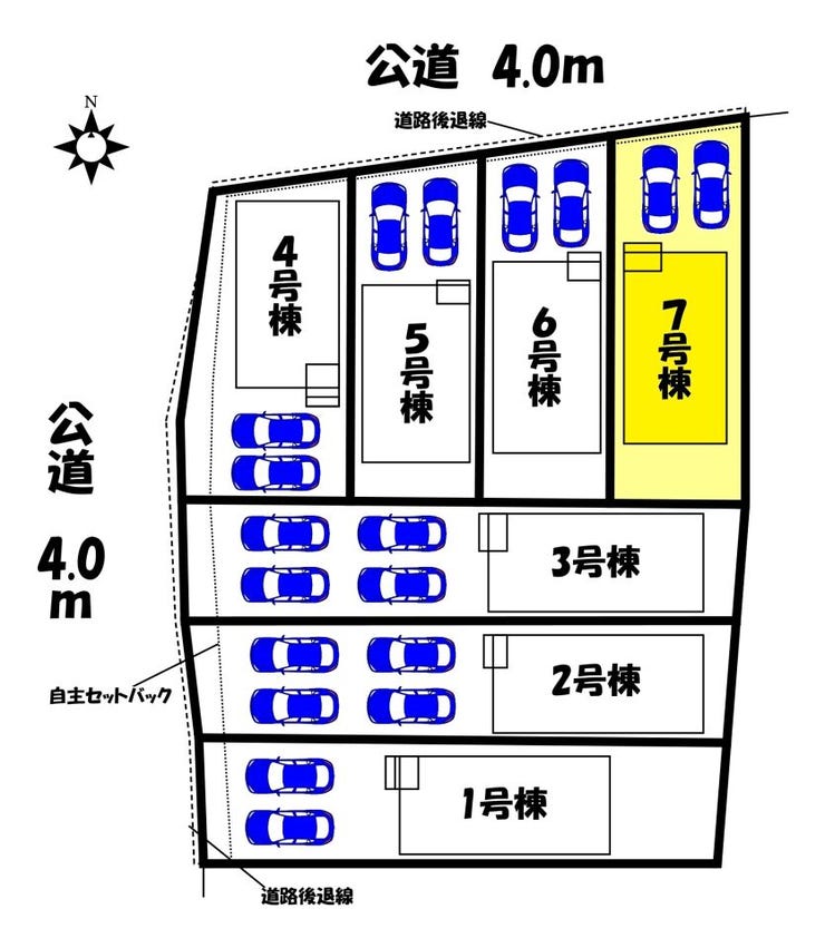 【区画図】7号棟