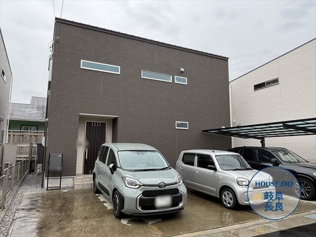 【外観】
名鉄名古屋本線「岐南」駅、車で8分
岐阜バス「岐阜精機前」停、徒歩7分
三里小学校、陽南中学校