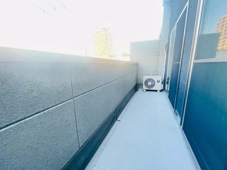 陽当、通風の良好なバルコニースペースはお洗濯もしっかり乾きそう☆