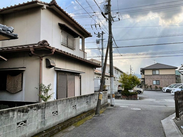 外観を北西側より撮影