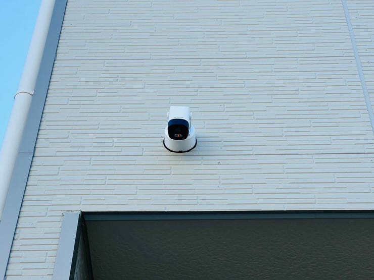 防犯カメラ付きで、安心が出来る暮らしに♪